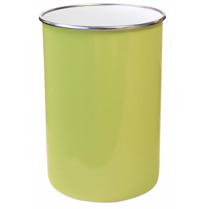 Calypso Basics by Reston Lloyd Enamel on Steel Utensil Holder, Lime