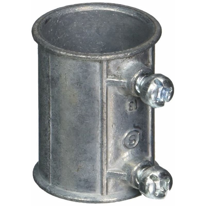 Halex 21222 5 Count 3/4-Inch Zinc Set Screw Coupling