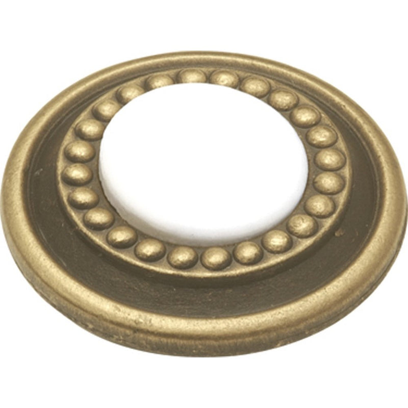 Hickory Hardware P953-W 1-1/4-Inch Cavalier Cabinet Knob, White