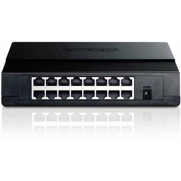 TP-Link 16-Port Fast Ethernet Unmanaged Switch | Plug and Play | Desktop (TL-SF1016D)