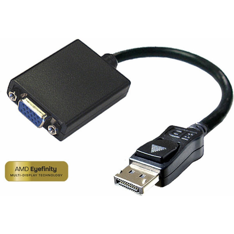 Accell B101B-003BDisplayPort to VGA Active Adapter - Certified for AMD Eyefinity