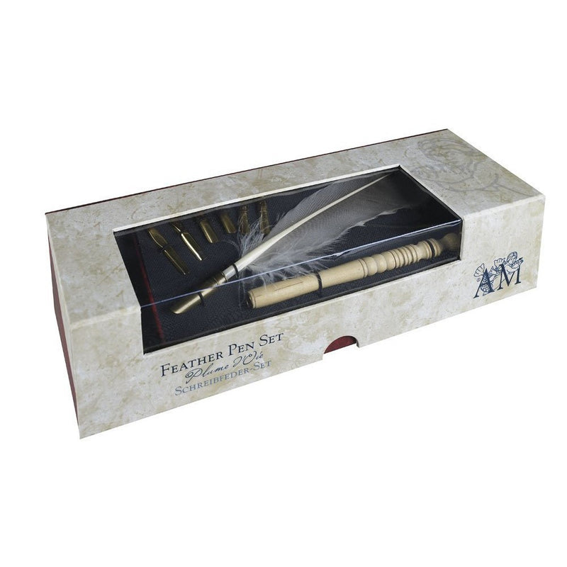 Authentic Models MG118 Feather Pen Set - MG118,