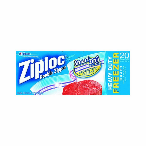 Ziploc Freezer Bags - 1 qt - 19 ct