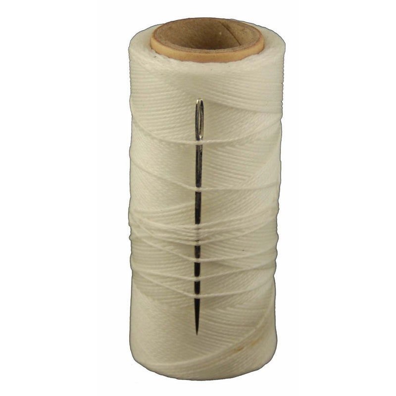 T.W . Evans Cordage 11417 2-Ounce Wax Sail Kit with Needle, White
