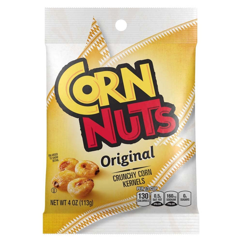 Corn Nuts Snack Mix, Original Flavor, 4 Ounce Bag (Pack of 12)