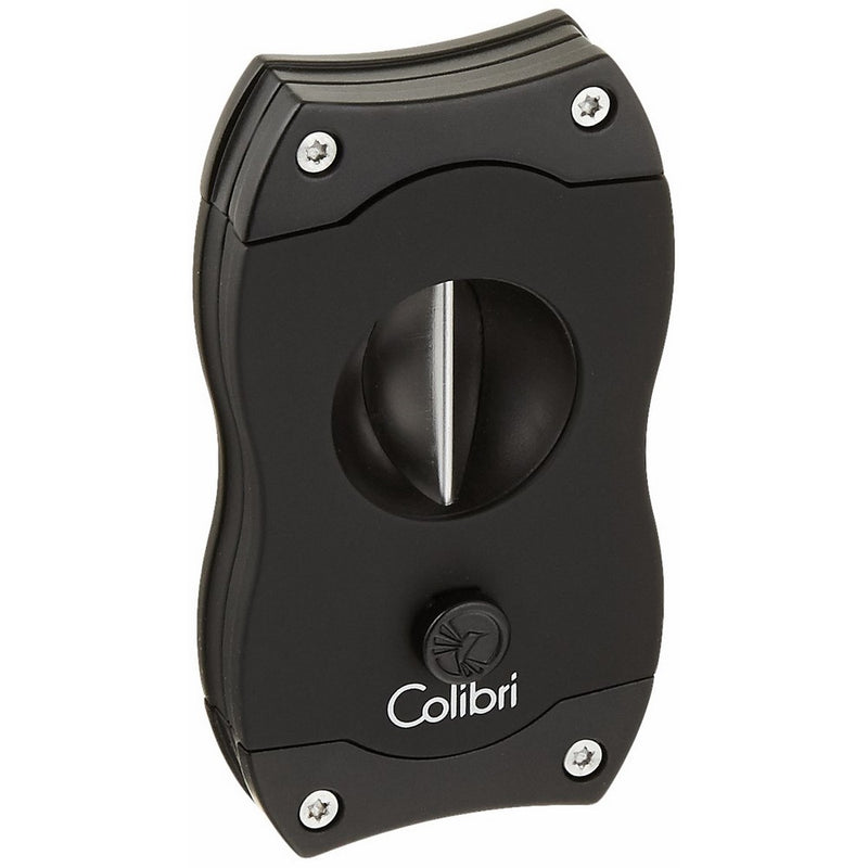 Colibri V-Cut Cigar Cutter, Black