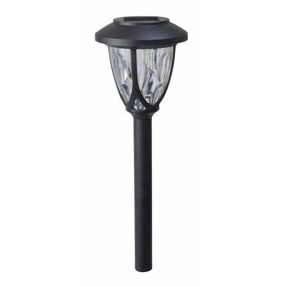 Moonrays 97517 Meredith LED Plastic Path Light, Black (4 Pack)