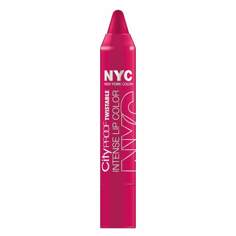 N.Y.C. New York Color City Proof Twistable Intense Lip Color, Ballroom Bluch, 0.09 Ounce