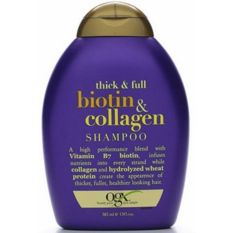 Ogx Shampoo Biotin & Coll Size 13z Organix Shampoo Thick & Fill Biotin & Collagen 13z