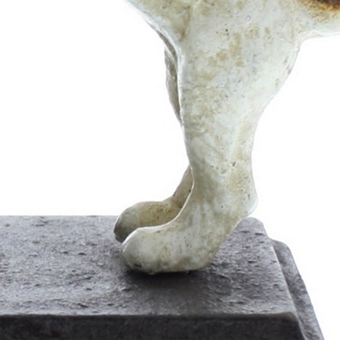 Metal Dog Bookends, Multicolor