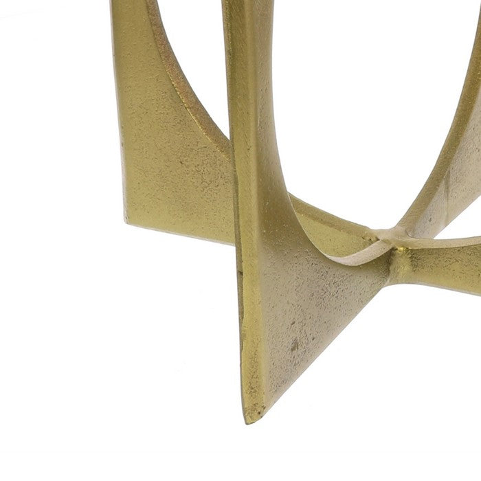 Metal Geometric Sculptures, Brass