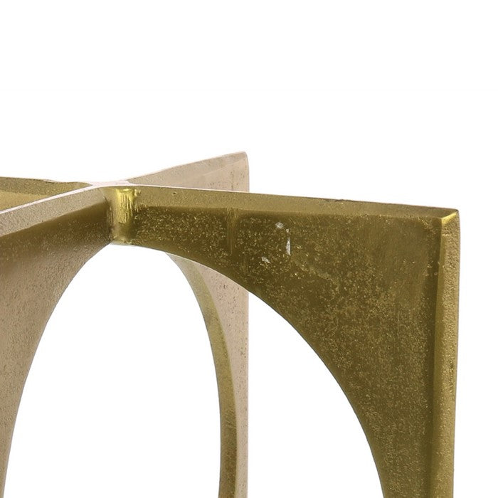 Metal Geometric Sculptures, Brass