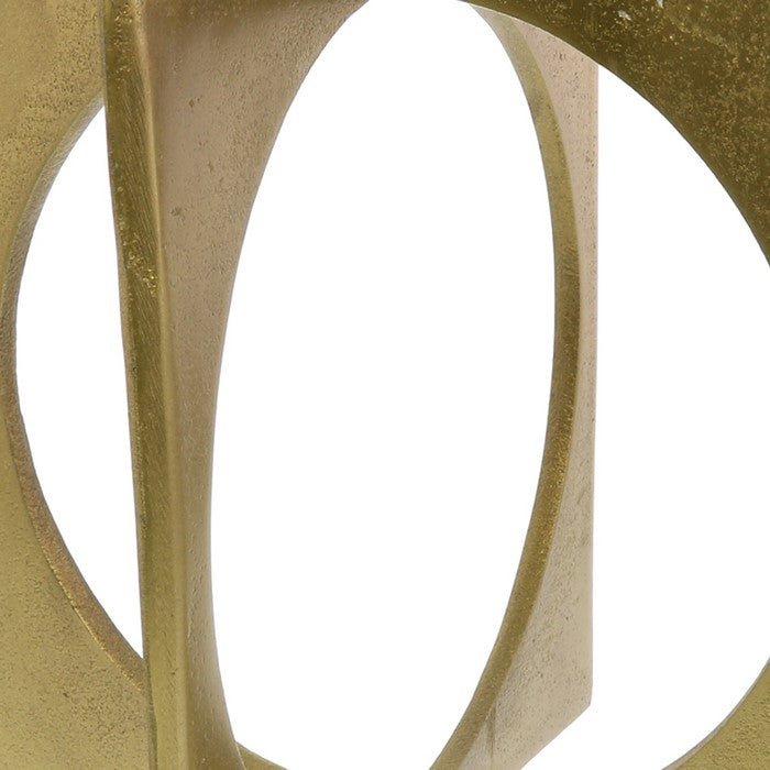 Metal Geometric Sculptures, Brass