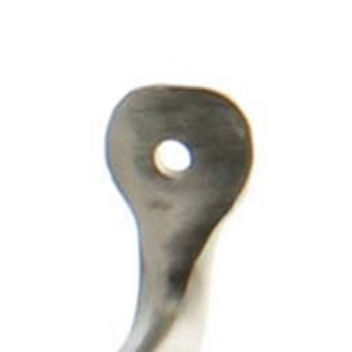 Metal Wall Bar with Holes, Silver