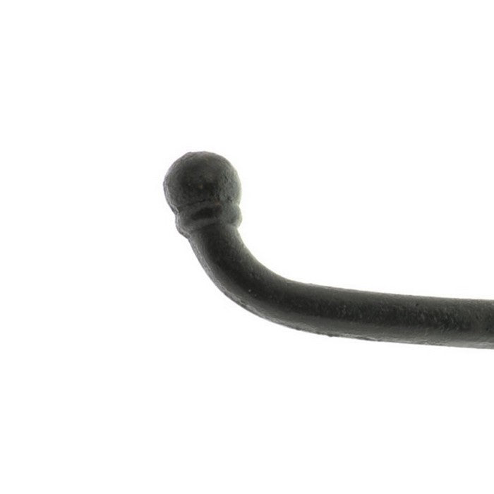 S Shape Metal Wall Hook in Rustic style, Antique Black