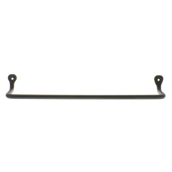 Metal Wall Bar with Holes, Black