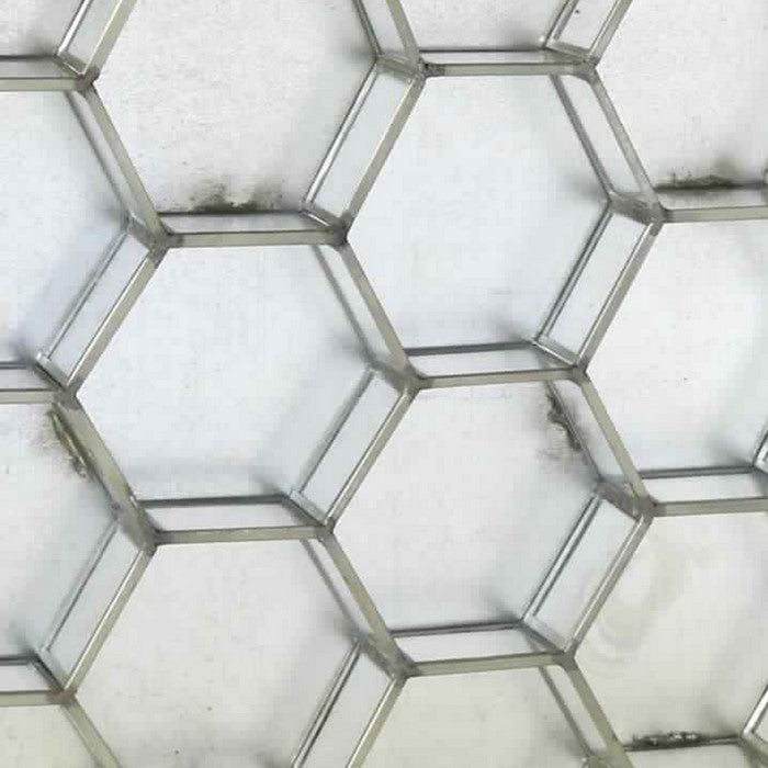 Metal and Glass Wall Case, Brass
