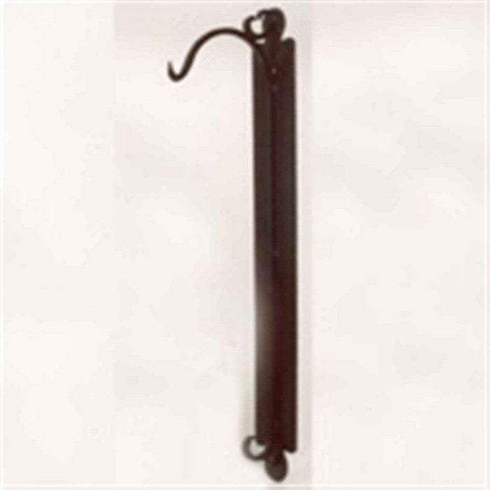 Rustic Style Metal Wall Hook, Black