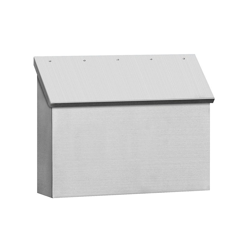 Salsbury Industries 4510Standard Horizontal Style Mailbox, Stainless Steel