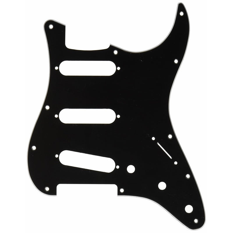 Fender Modern Pickguard, Stratocaster, 11-Hole - Black