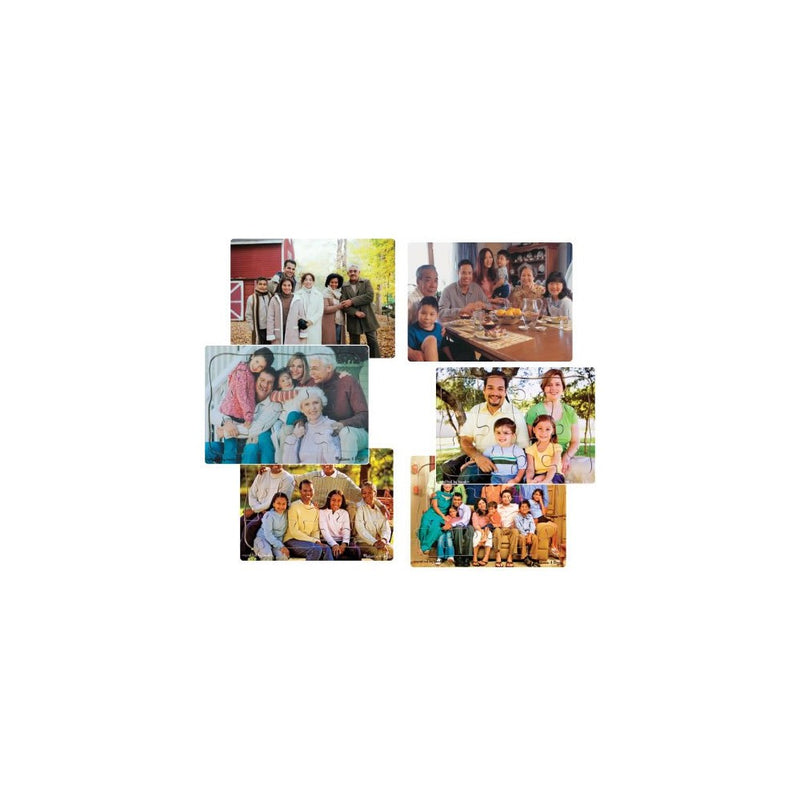 Multi-Cultural Family Puzzle Set