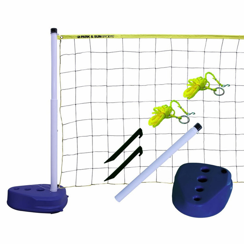 Park & Sun Sports Portable Indoor/Outdoor Swimming Pool Volleyball Net System