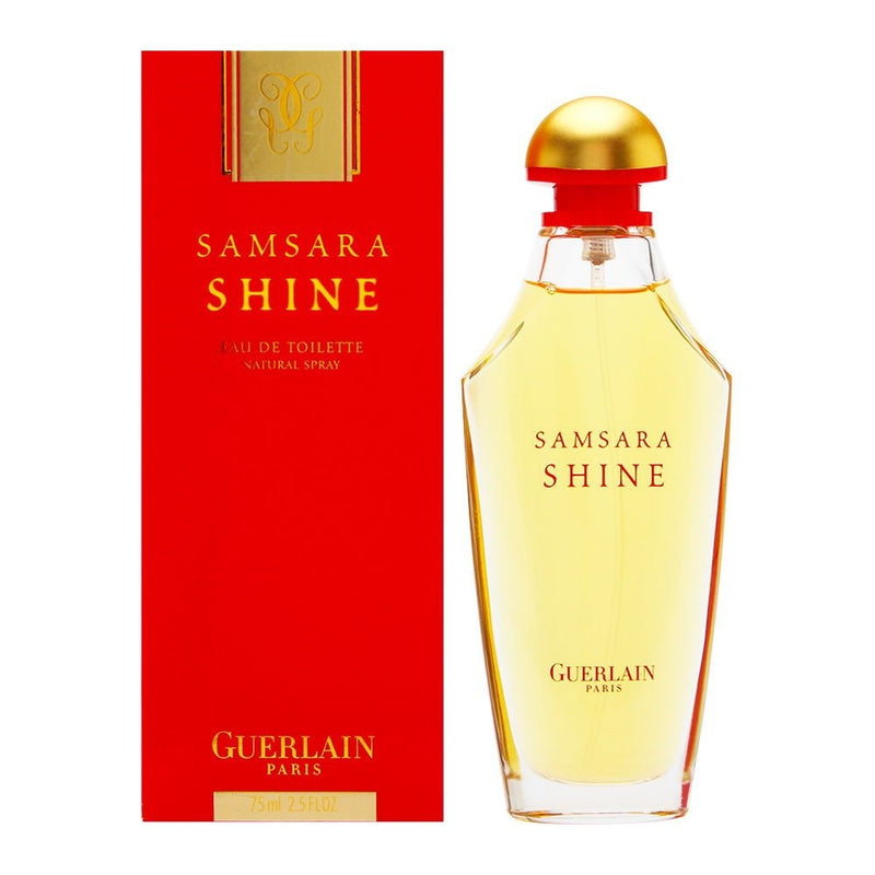 Samsara Shine By Guerlain For Women. Eau De Toilette Spray 2.5 Ounces