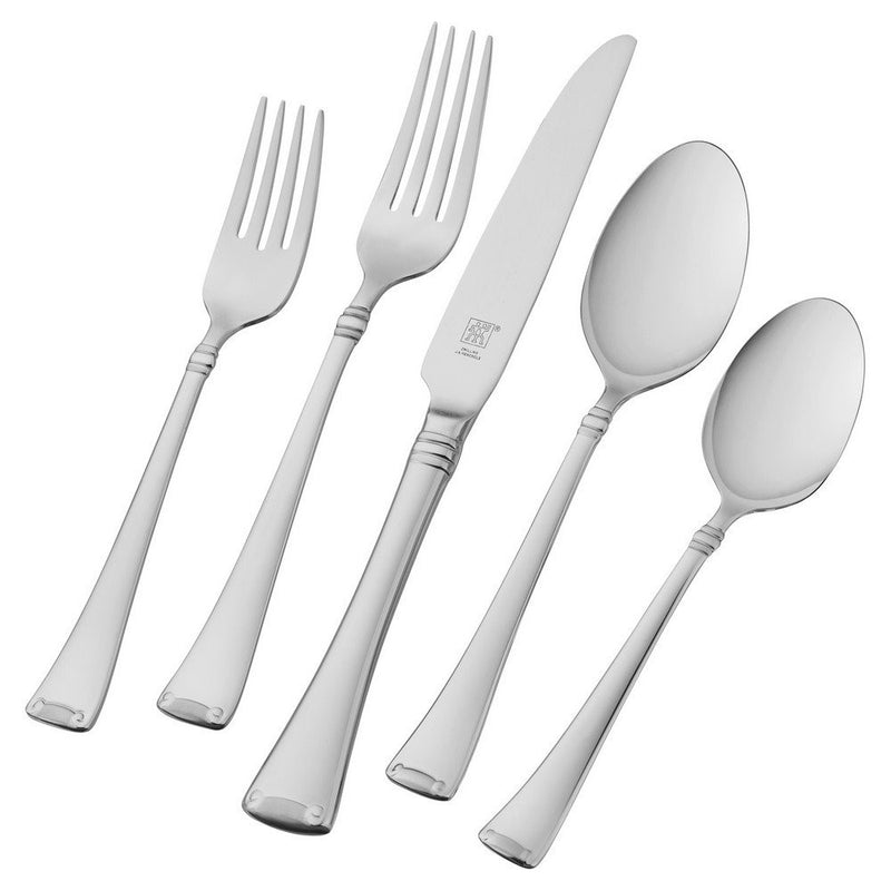 J.A. Henckels 45pc Angelico Flatware Set