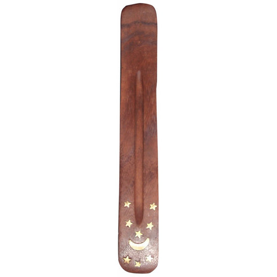 Incense BurnerTraditional Incense Holder with Inlaid DesignApprox 10 Inches, Variety of Designs