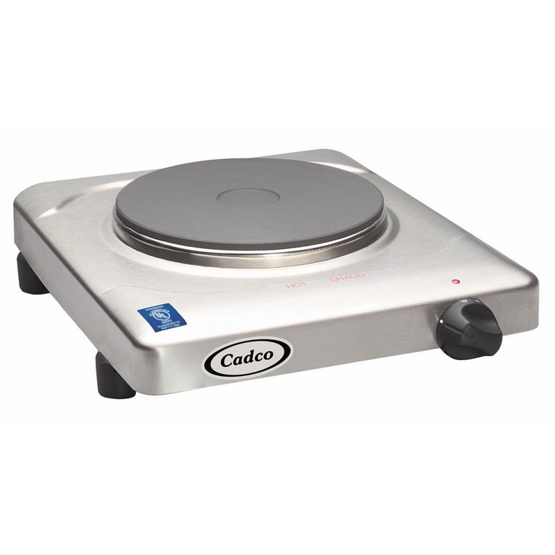 Cadco KR-S2 Portable Cast Iron 120-Volt Hot Plate