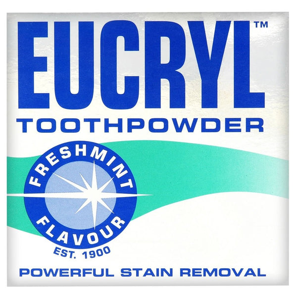 Eucryl Smokers Tooth Powder Freshmint Flavour (50g)