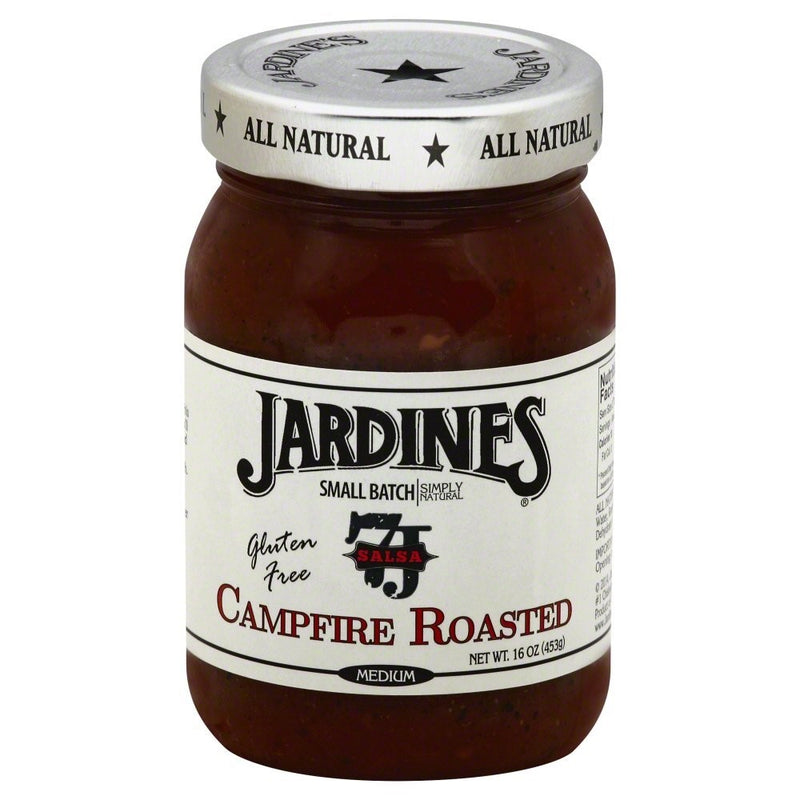 Jardines Campfire Roasted Salsa Medium, 16 Oz. -- 6 Per Case
