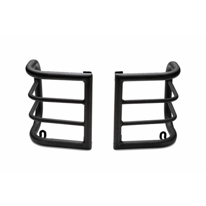 Body Armor 4x4 JK-7135 Black - Steel Wrap Design Taillight Guard for 2007-2013 JK Wrangler (Pair)