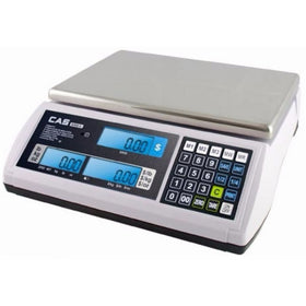 CAS S-2000 Jr Price Computing Scale with LCD Display 30 lbs