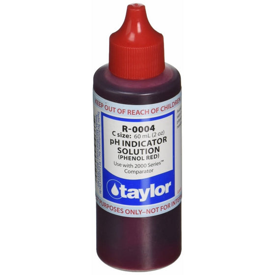 Taylor Technologies R-0004 pH Indicator Reagent, 2 Ounce