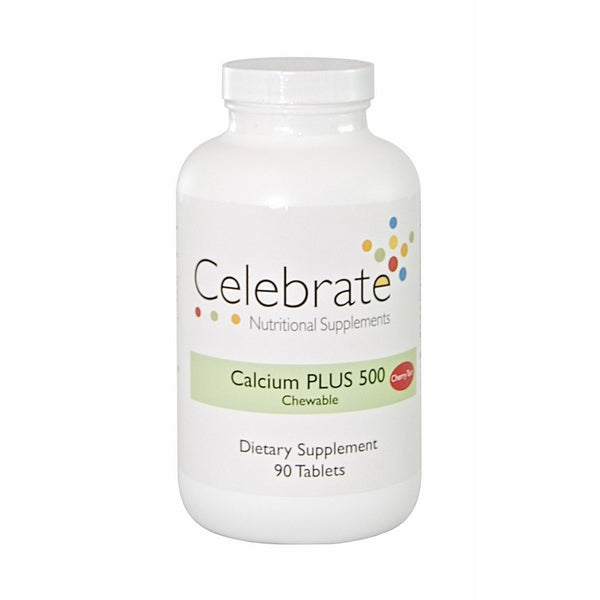 Celebrate Calcium Citrate PLUS Chewable 500mg - Cherry Tart - 90 Count