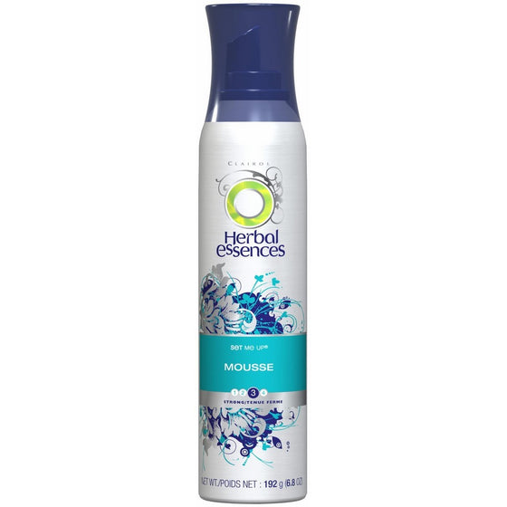 Herbal Essences Set Me Up Mousse for Unisex, Extra Hold, 6.8 oz