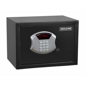 HONEYWELL - 5113 Steel Security Safe with Hotel-Style Digital Lock, 0.50-Cubic Feet, Black