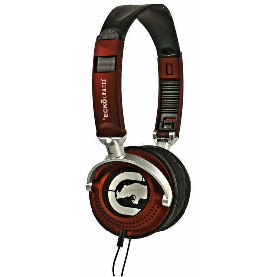 Marc Ecko Unltd EKU-MTN-RD Motion Over-the-Ear Headphones (Red)