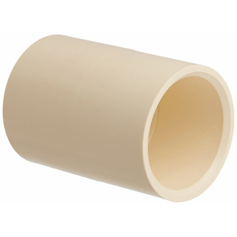King Brothers Inc. RCC-1000-S 1-Inch Solvent PXL CPVC Coupling, Tan