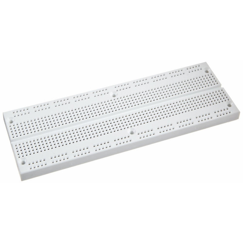 Global Specialties UBS-100 Solderless Breadboard, 840 Tie-point, 6-1/2" Length x 2-3/16" Width Strip