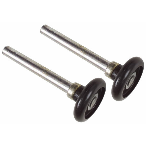 Ideal Security SK7122 OEM-Standard Garage Door Rollers, 2 inch Nylon Wheels, 4 inch stem, 2-pack