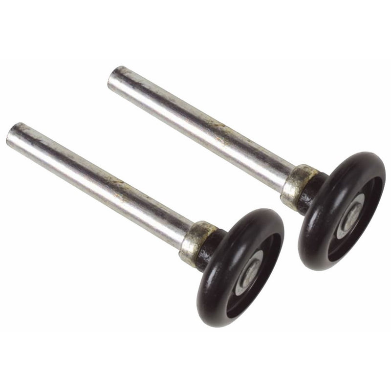 Ideal Security SK7122 OEM-Standard Garage Door Rollers, 2 inch Nylon Wheels, 4 inch stem, 2-pack