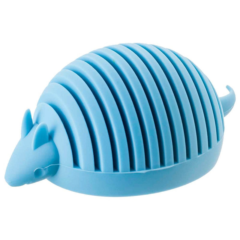 YAMAZAKI home Silicone Animal Card-Holder, Blue/Armadillo