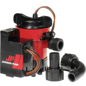 Johnson Pump 500GPH Auto Bilge Pump 3/4" Mag Switch 12 Volts