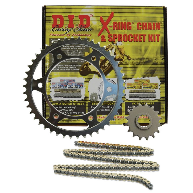 D.I.D (DKH-006G) 530VX Gold Chain and 16/41T Sprocket Kit