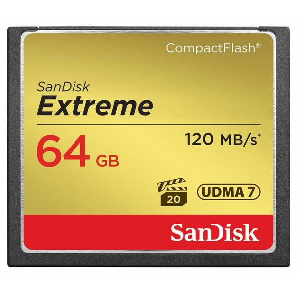 B00EZE6V50 SanDisk Extreme 64GB Compact Flash Memory Card