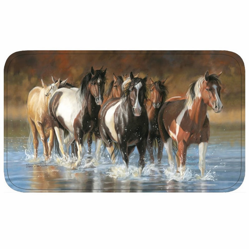 River's Edge Rush Hour Memory Foam Mat, 31.5 x 20"