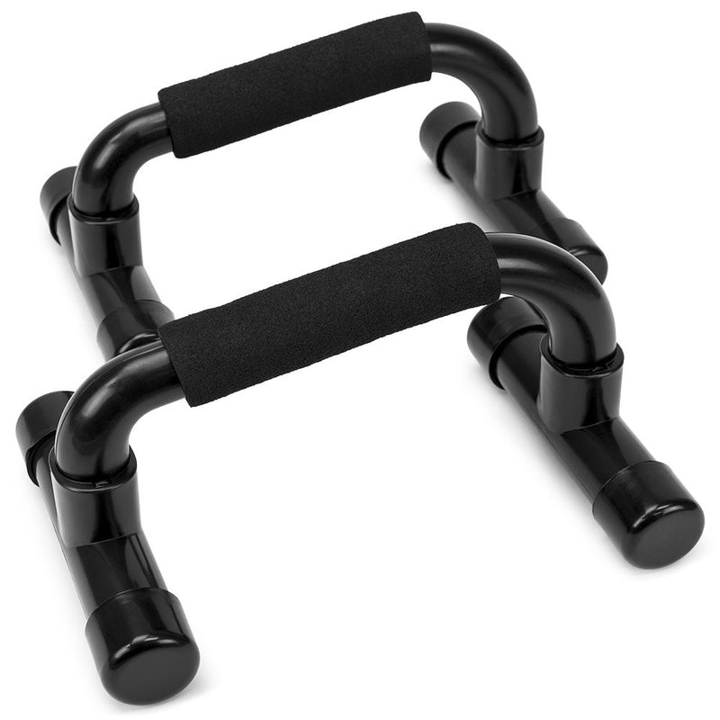 Incline Push-up Bar Stands with Foam Comfort Grips by Crown Sporting Goods