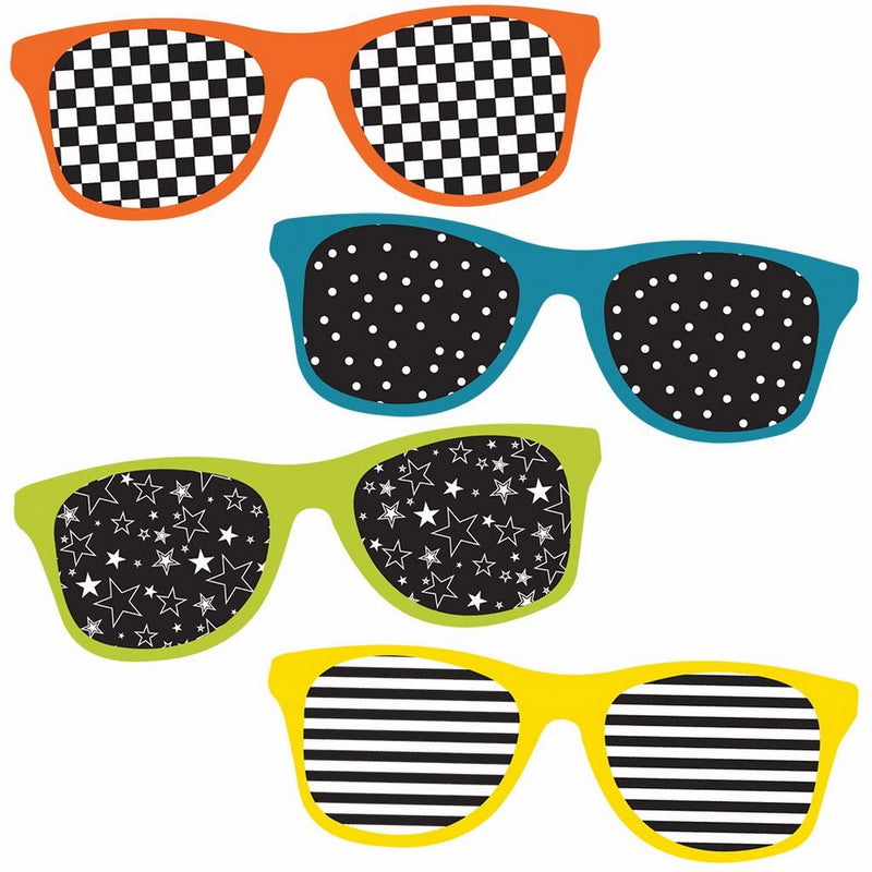 Carson Dellosa School Pop Sunglasses Mini Cut-Outs (120210)